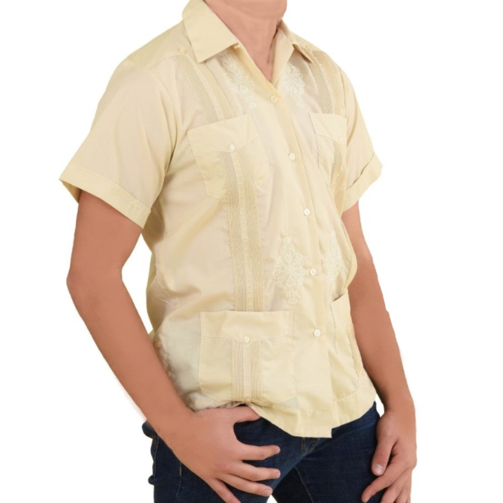 Guayabera para Niño KS-TM-78151 Kids Shirt
