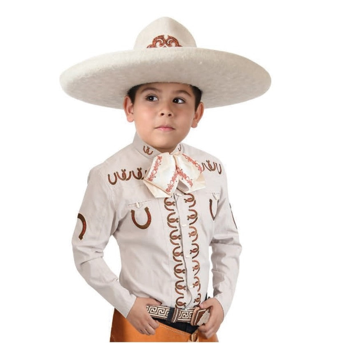 Camisa de Charro para Niño KS-TM-WD0936 - Charro Shirt for Kids