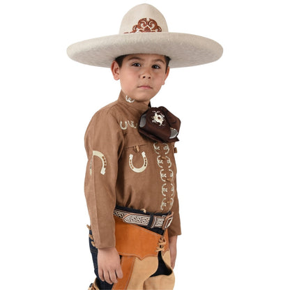 Camisa de Charro para Niño KS-TM-WD0965-933 - Charro Shirt for Kids