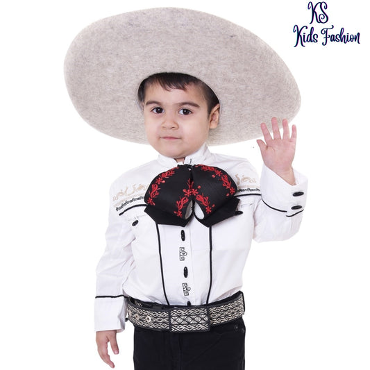 Camisa de Charro para Niño KS-TM-WD072-938 - Charro Shirt for Kids