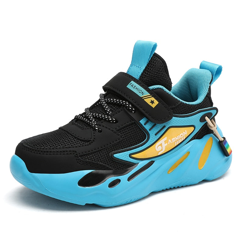 Blue Tenis para Ninos - Tennis Shoes - Running Shoes boys Sneakers Sport Non-slip Breathable Lightweight Shoes
