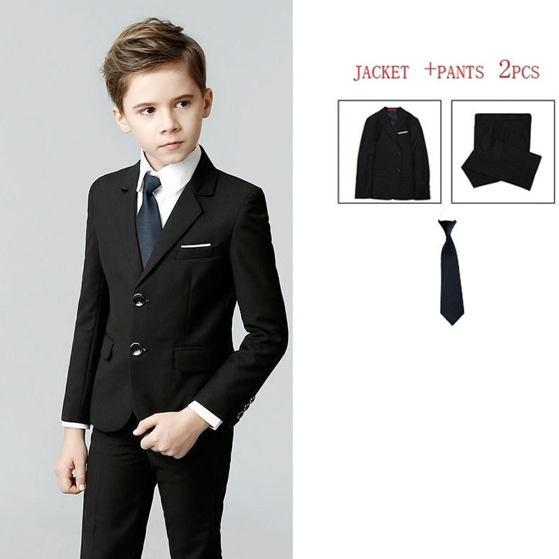 Traje de Niño Formal Suit for Boys Kids Suit School Graduation Performance