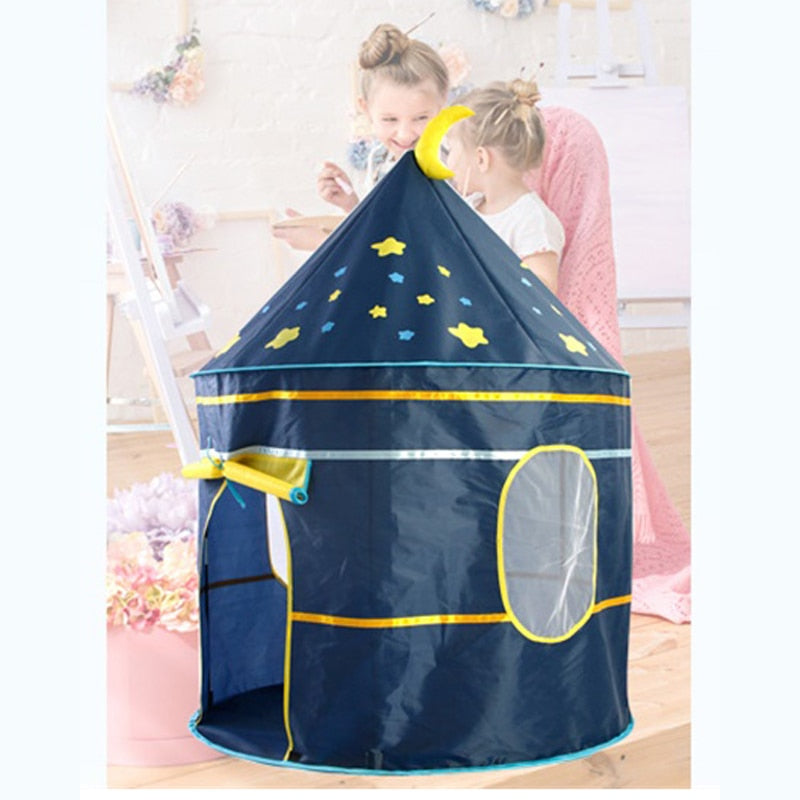 Tent House Portable Castle Children Teepee Play Tent Camping Toy Gift