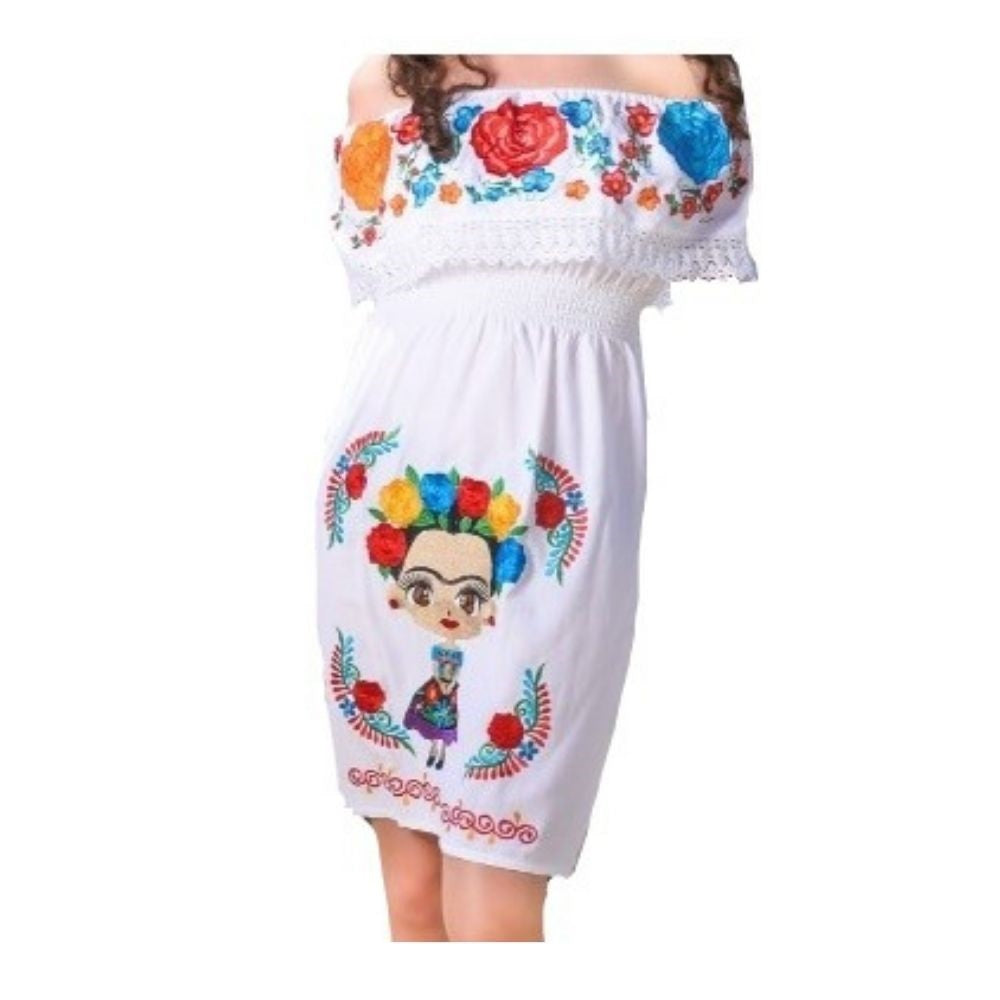 Vestido Bordado de Niña KS-77465 - Embroidered Dress for kids