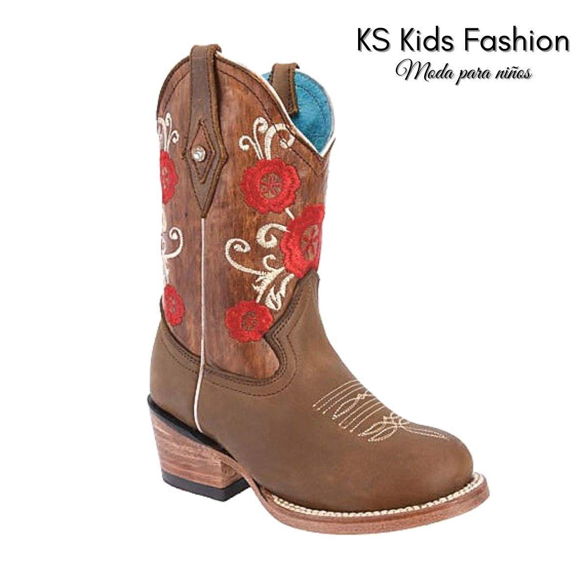 Botas vaqueras para ninas KS-WD0391-391 - Girls Western Boots