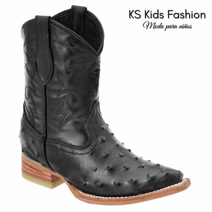 Botas vaqueras para ninos KS-WD0401-374  - Kids Western Boots