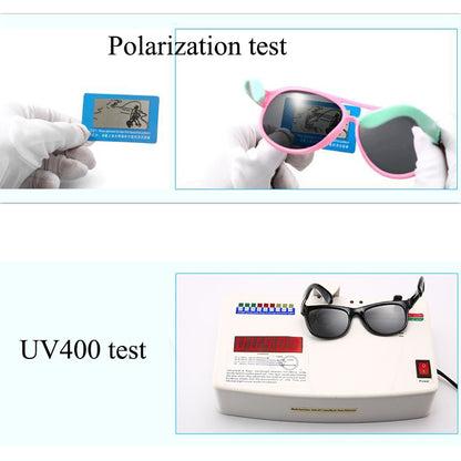 Lentes Para Ninos, Sunglasses Children Polarized Sunglasses For Boy And Girl Sun Glasses Frame Light Weight Polarization test