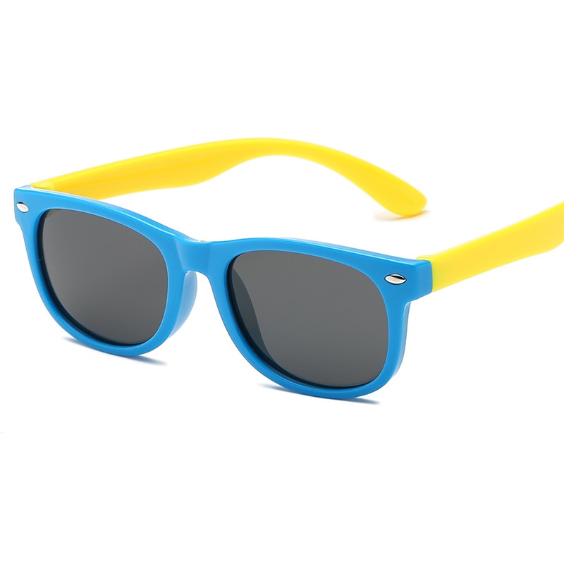 Lentes Para Ninos, Sunglasses Children Polarized Sunglasses For Boy And Girl Sun Glasses Frame Light Weight Yellow