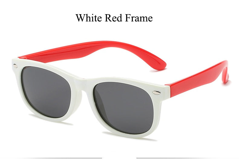 Lentes Para Ninos, Sunglasses Children Polarized Sunglasses For Boy And Girl Sun Glasses Frame Light Weight Rojo