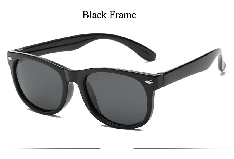 Lentes Para Ninos, Sunglasses Children Polarized Sunglasses For Boy And Girl Sun Glasses Frame Light Weight Black Negro